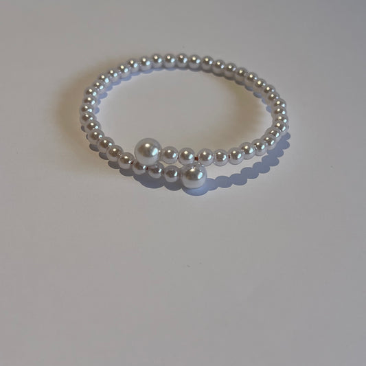 Pulsera Ajustable de Perlas (COMPRA 2 Y 1 GRATIS)