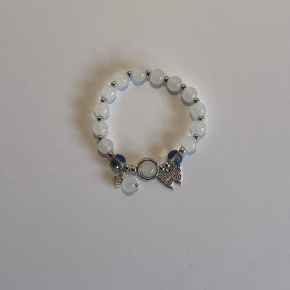 PULSERA PERLAS,MARIPOSA (COMPRA 2 Y 1 GRATIS)